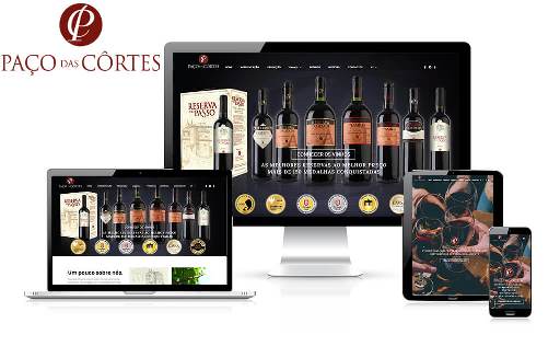 Elaboração de novo Website para empresa de Vinhos de Leiria - Lisboa